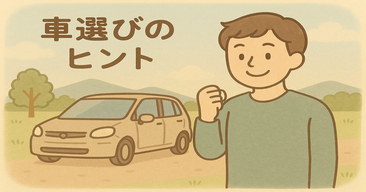 車選びのヒント