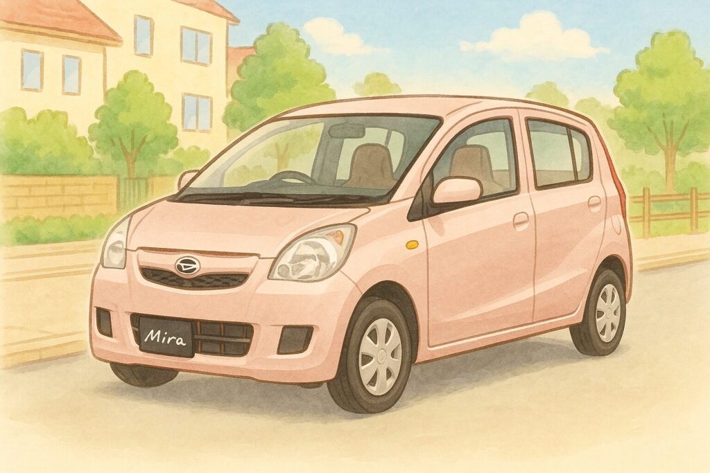 ダイハツ「ミラ」の全景