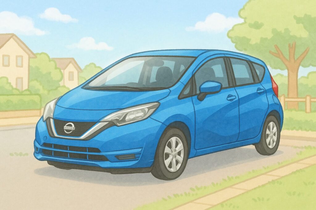 日産「ノート」の全景