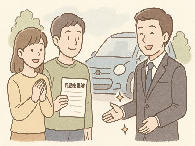 もしもに備える自動車保険。
これがあるだけで心のゆとりがグッと増しますよ。