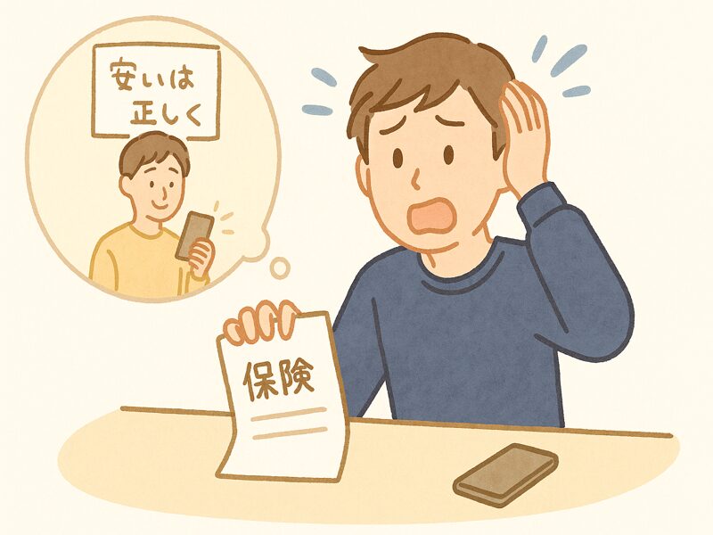 保険選びは値段だけじゃない。
あなたが本当に必要としている補償を正しく選択しましょう。