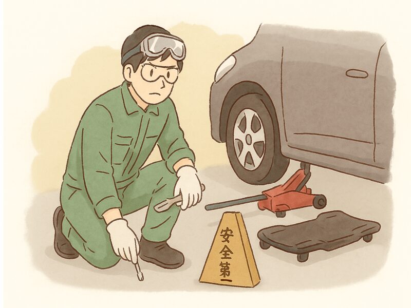 整備にチャレンジすると車に対する愛情が増す。